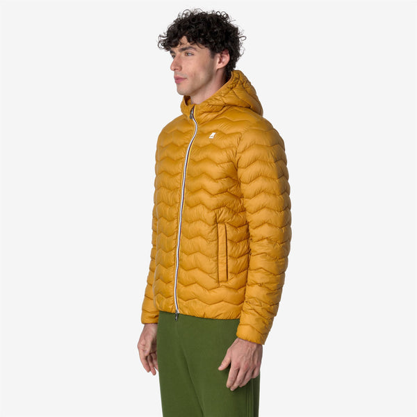 K Way JACK QUILTED WARM YELLOW INCA