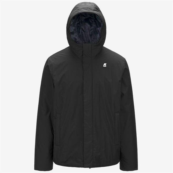 k way JACK RIPSTOP MARMOTTA BLACK P-BLUE A