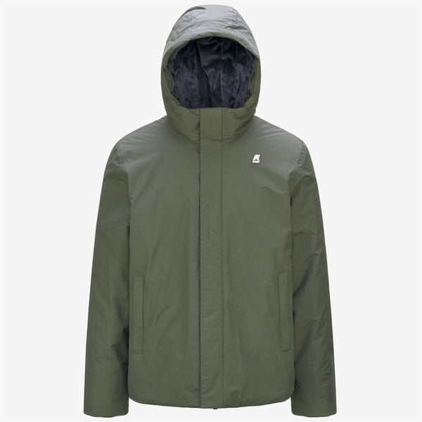 k way JACK RIPSTOP MARMOTTA GREEN B-BLUE A