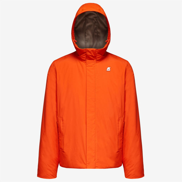 k way JACK RIPSTOP MARMOTTA ORANGE P-GREY B