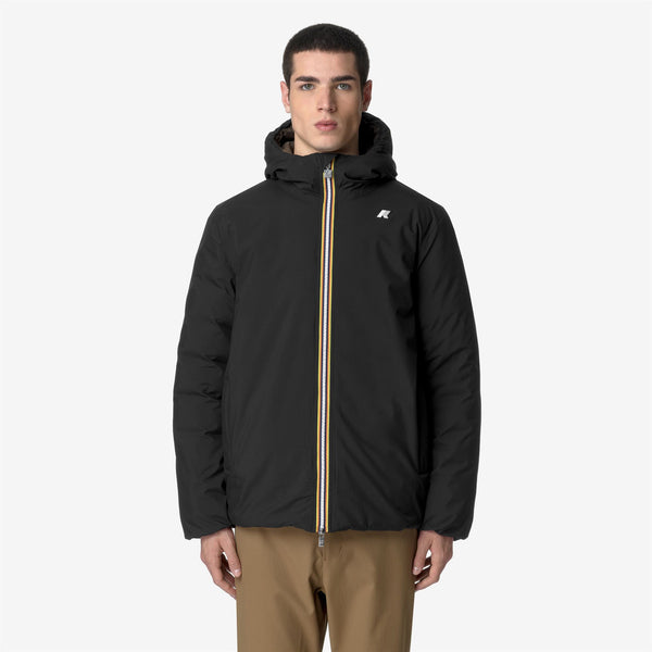 K Way JACK ST THERMO REVERSIBLE BLACK P-BROWN G