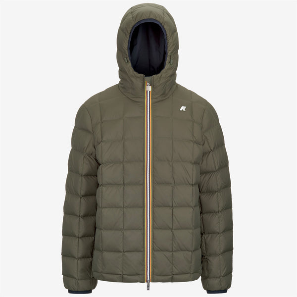 K Way JACK ST THERMO REVERSIBLE BLUE D-GREEN C