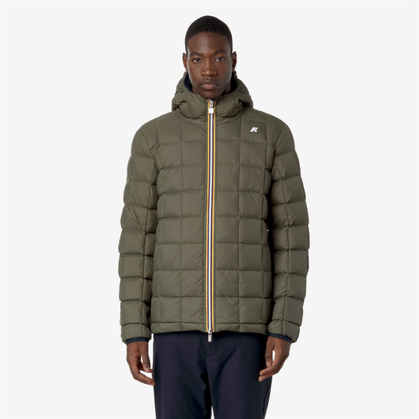 K Way JACK ST THERMO REVERSIBLE BLUE D-GREEN C