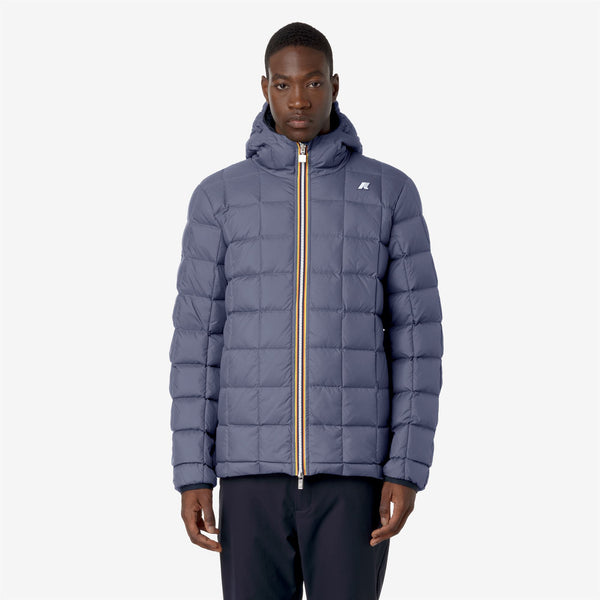K Way JACK ST THERMO REVERSIBLE BLUE D-GREY BLUE A