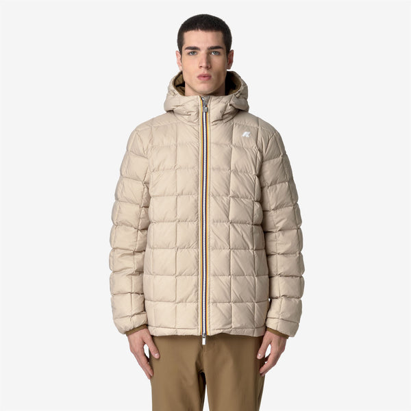 K Way JACK ST THERMO REVERSIBLE BROWN C-BEIGE G
