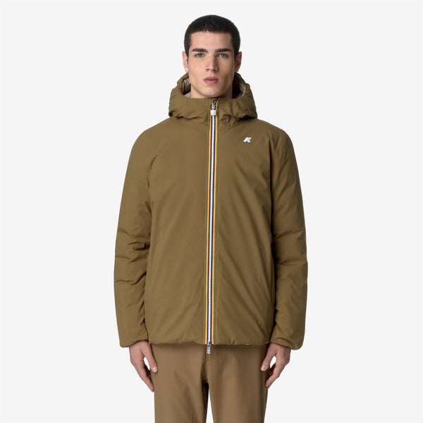 K Way JACK ST THERMO REVERSIBLE BROWN C-BEIGE G
