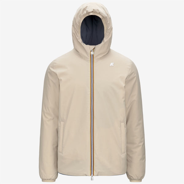 k way JACK ST WARM REVERSIBLE BEIGE G-GREY BL