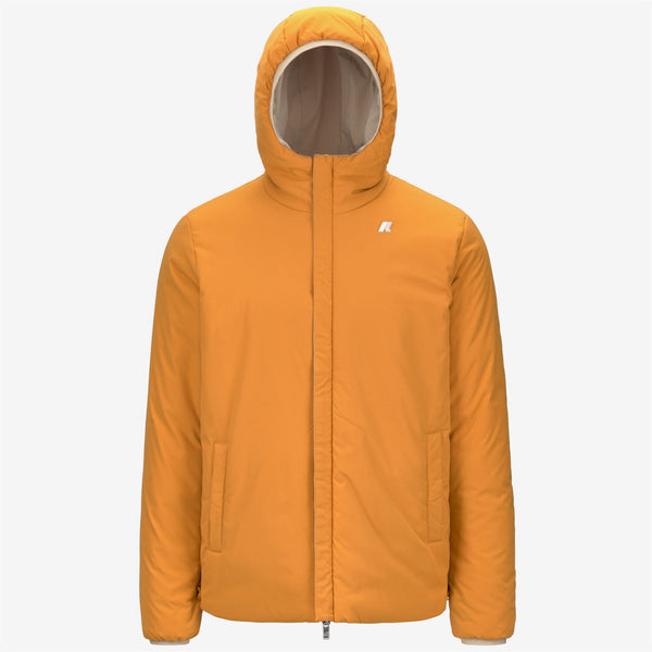 K Way JACK ST WARM REVERSIBLE BEIGE G-YELLOW I