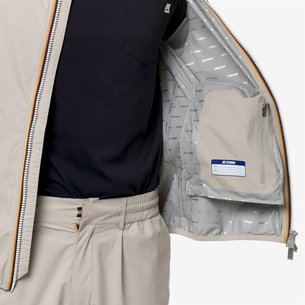 K Way JACK STRETCH DOT BEIGE LT