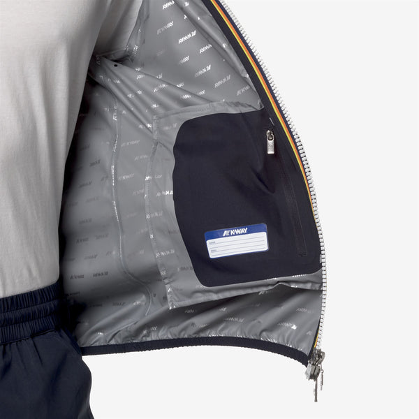 K Way JACK STRETCH DOT BLUE DEPTH