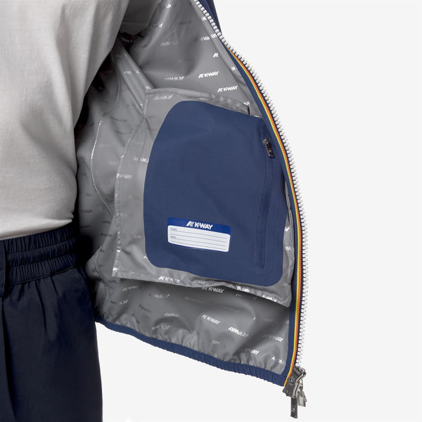 K Way JACK STRETCH DOT BLUE FIORD