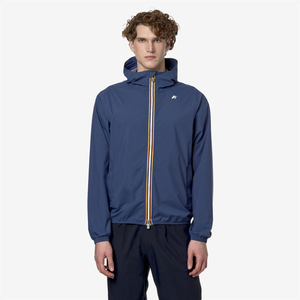 K Way JACK STRETCH DOT BLUE FIORD