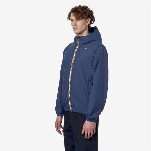 K Way JACK STRETCH DOT BLUE FIORD