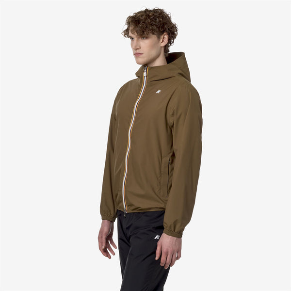 K Way JACK STRETCH DOT BROWN CORDA