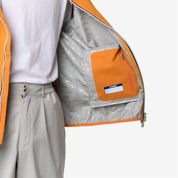 K Way JACK STRETCH DOT ORANGE MD