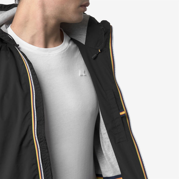 K Way JACK STRETCH NYLON JERSEY BLACK PURE