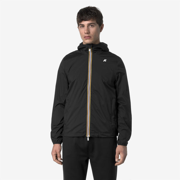 K Way JACK STRETCH NYLON JERSEY BLACK PURE