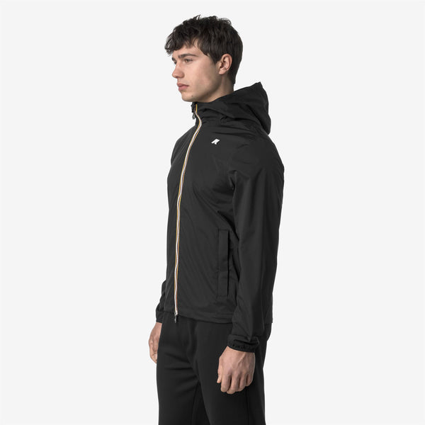 K Way JACK STRETCH NYLON JERSEY BLACK PURE
