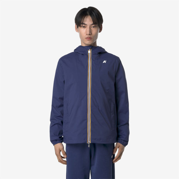 K Way JACK STRETCH NYLON JERSEY BLUE DEEP COBALT