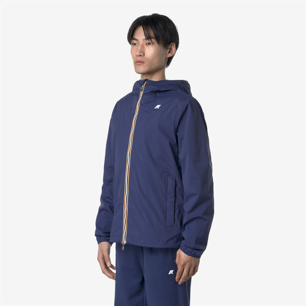 K Way JACK STRETCH NYLON JERSEY BLUE DEEP COBALT