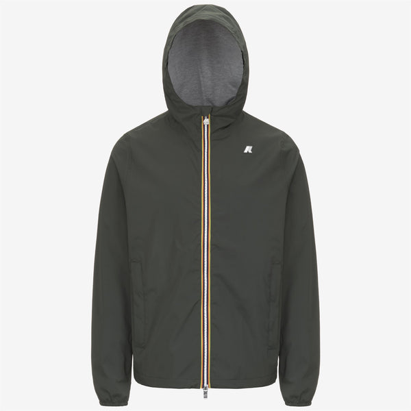 k way JACK STRETCH NYLON JERSEY GREEN BLACKISH