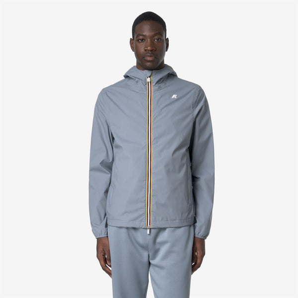 K Way JACK STRETCH NYLON JERSEY GREY MD