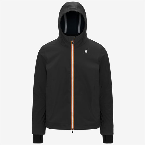 k way JACKO BONDED BLACK-BLUE DEPTH