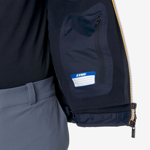 K Way JACKO BONDED BLUE DEPTH-BLUE DEPTH