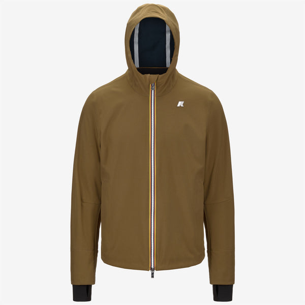 k way JACKO BONDED BROWN CORDA-BLUE DEPTH