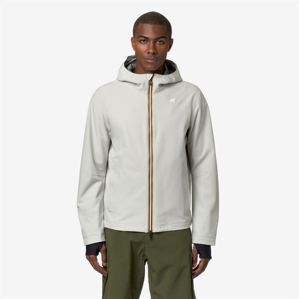 K Way JACKO BONDED JERSEY BEIGE LT