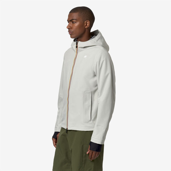 K Way JACKO BONDED JERSEY BEIGE LT