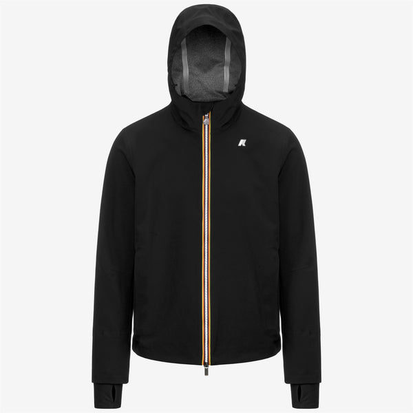 k way JACKO BONDED JERSEY BLACK PURE