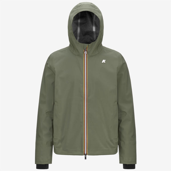 k way JACKO BONDED JERSEY GREEN LICHEN