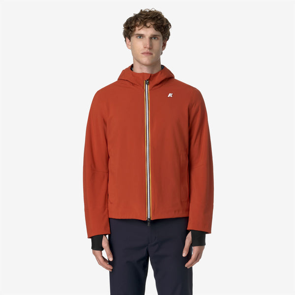 K Way JACKO BONDED RED P-BLUE D