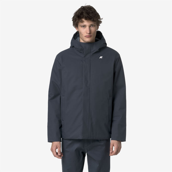 K Way JACKO TWILL MARMOTTA BLUE AIRFORCE COMBO