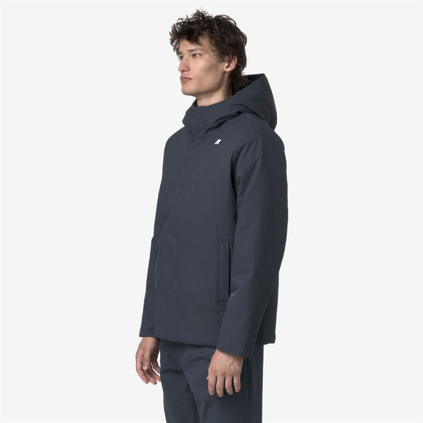 K Way JACKO TWILL MARMOTTA BLUE AIRFORCE COMBO