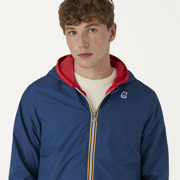 K Way JACQUES REVERSIBLE RIPSTOP RED-BLUE OTTANIO