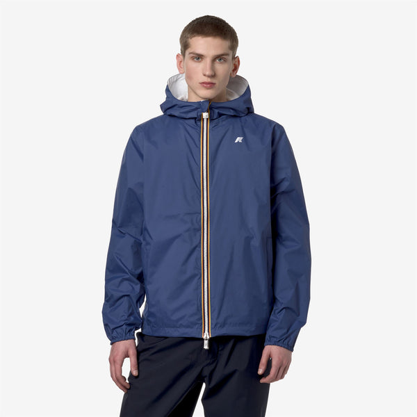K Way JAKE PLUS.2 REVERSIBLE BLUE FIORD