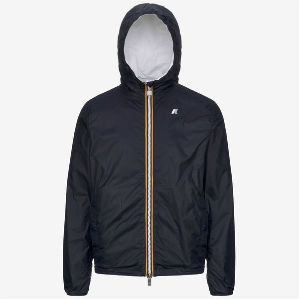 K Way JAKE PLUS.2 REVERSIBLE WHITE-BLUE DEPTH