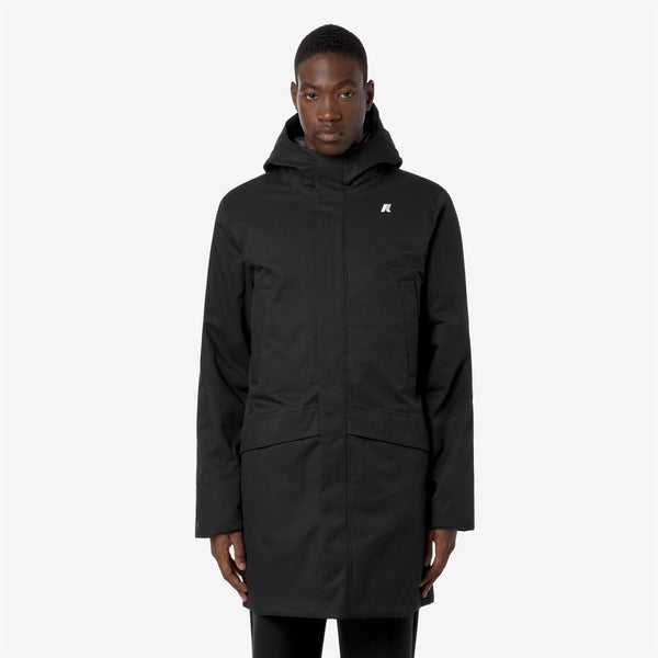 K Way JARNO TWILL MARMOTTA BLACK P-BLUE A