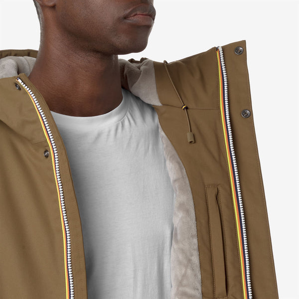 K Way JARNO TWILL MARMOTTA BROWN C-BEIGE G