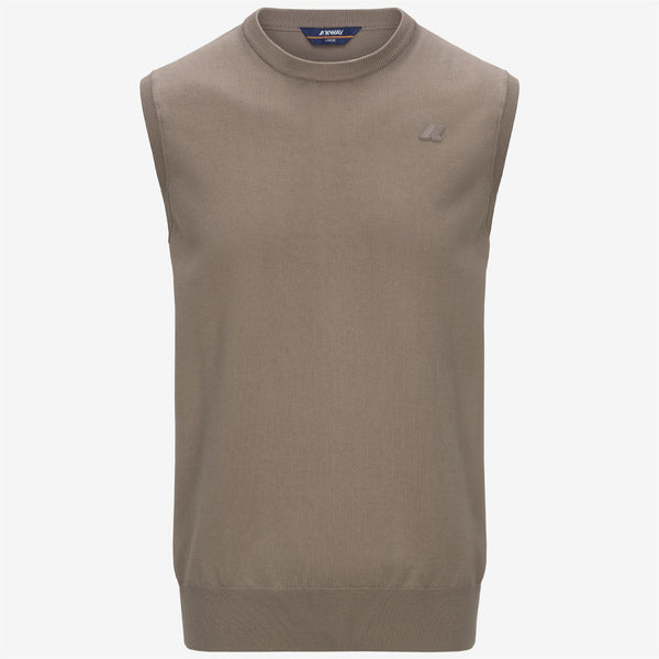 k way JEANO COTTON PS BEIGE TAUPE