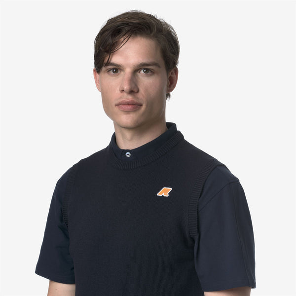 K Way JEANO MIX COTTON GOLF BLUE DEPTH