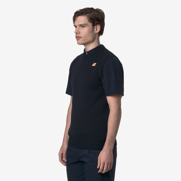 K Way JEANO MIX COTTON GOLF BLUE DEPTH