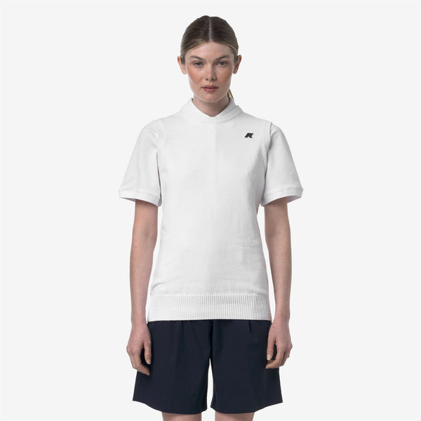 K Way JEANO MIX COTTON GOLF WHITE BRIGHT