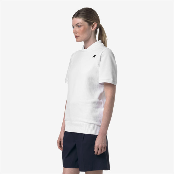 K Way JEANO MIX COTTON GOLF WHITE BRIGHT