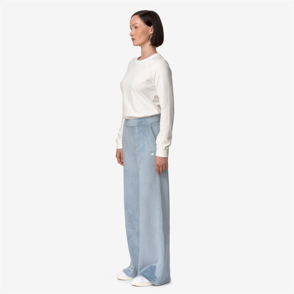 K Way JENNY VELOUR POLAR BLUE A-BLUE A