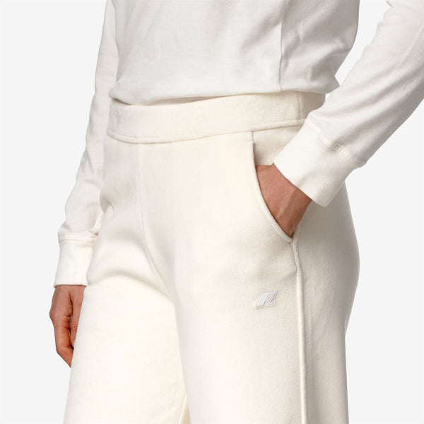 K Way JENNY VELOUR POLAR WHITE G-WHITE G