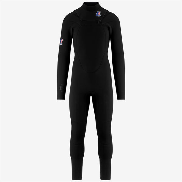 k way K-WAY LONG WETSUIT BLACK-BLACK