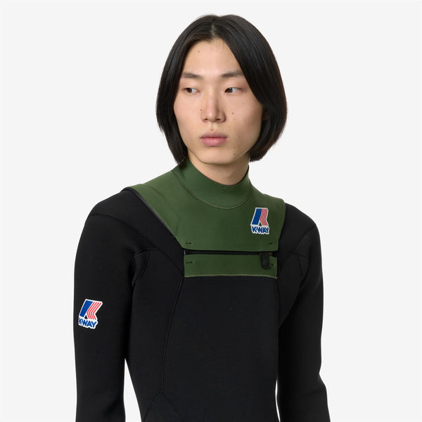 K Way K-WAY LONG WETSUIT BLACK-OLIVE